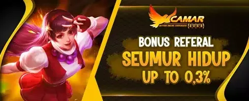 Bonus Referal Seumur Hidup promotional banner
